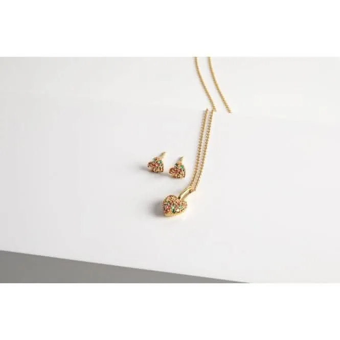 18k Gold Plated Caro Pendant SJ-P72356-XCZ-YG Sif Jakobs Jewellery