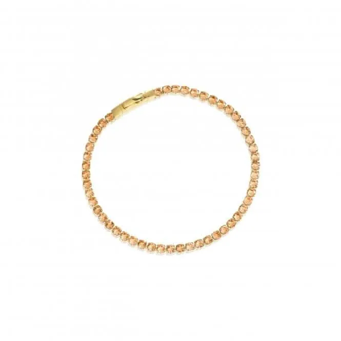 18k gold plated Ellera Grande Bracelet  SJ-B2870-CHCZ-YG Sif Jakobs Jewellery