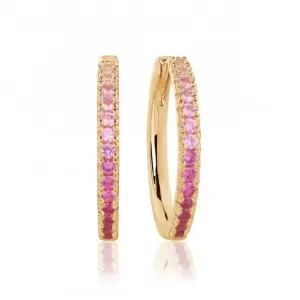 18k Gold Plated Ellera Grande Earrings SJ-E2869-GPK-YG Sif Jakobs Jewellery