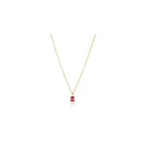 18k Gold Plated Roccanova Piccolo Necklace SJ-N42260-PKCZ-YG Sif Jakobs Jewellery