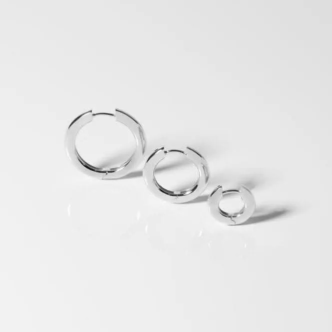 925 Sterling Silver Carrara Pianura Medio Earrings SJ-E2471 Sif Jakobs Jewellery