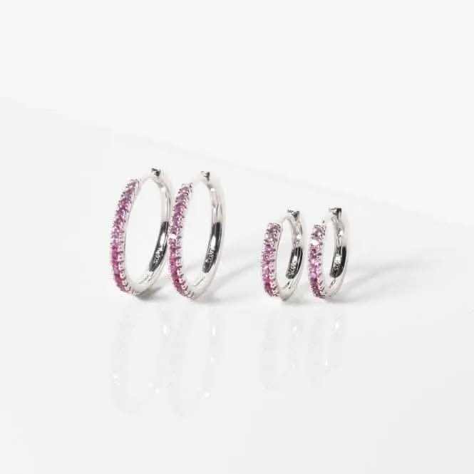 925 Sterling Silver Ellera Grande Earrings SJ-E2869-GPK Sif Jakobs Jewellery