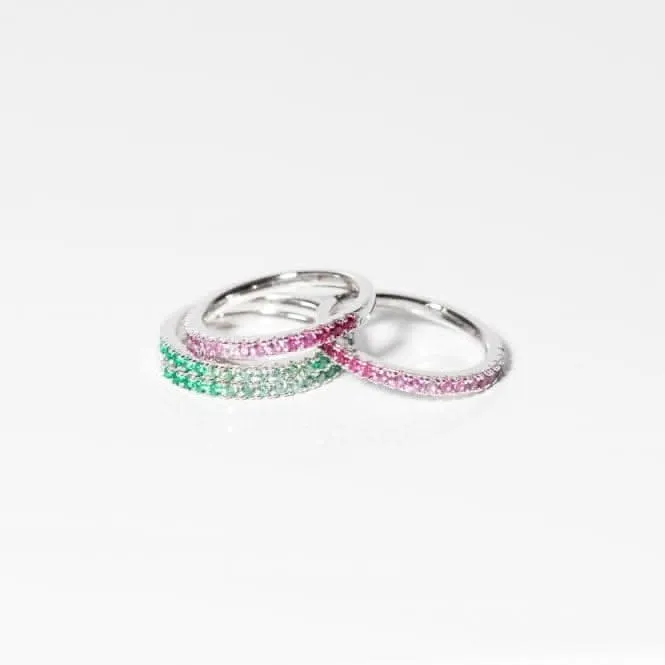 925 Sterling silver Ellera Ring SJ-R2869-GPK Sif Jakobs Jewellery