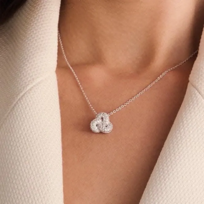 925 Sterling silver Imperia Necklace SJ-N10752-CZ Sif Jakobs Jewellery
