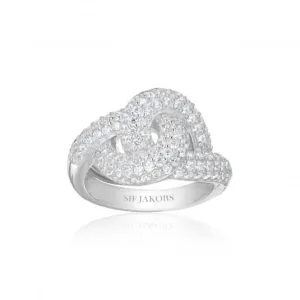 925 Sterling Silver Imperia Ring SJ-R10752-CZ-52 Sif Jakobs Jewellery