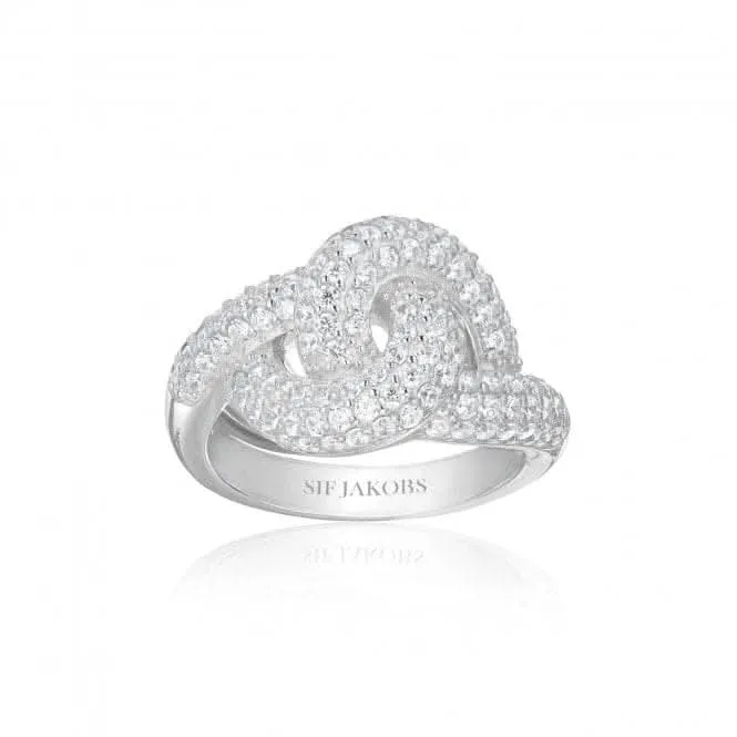925 Sterling Silver Imperia Ring SJ-R10752-CZ-52 Sif Jakobs Jewellery