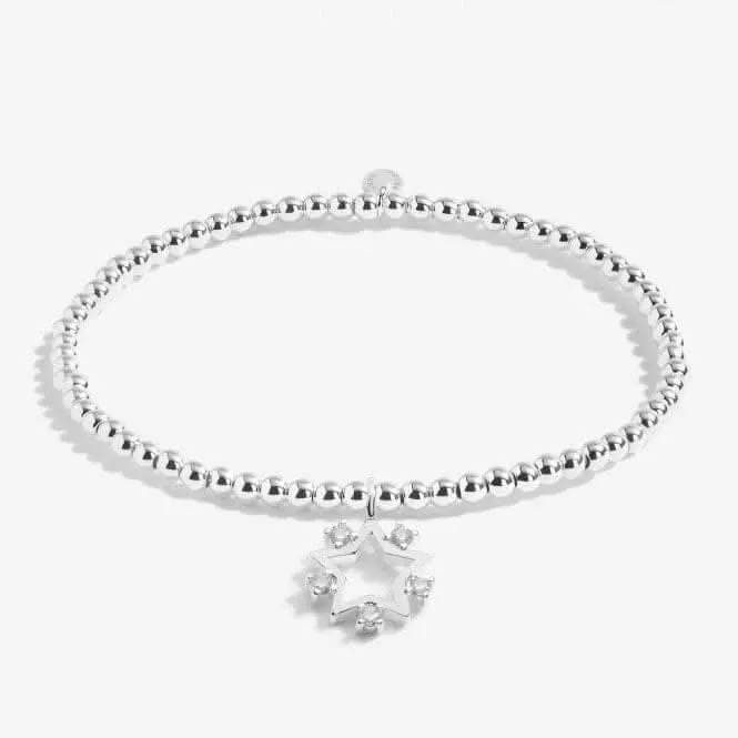 A Little Biggest Supporter Silver Plated 17.5cm Bracelet 7006 Joma Jewellery
