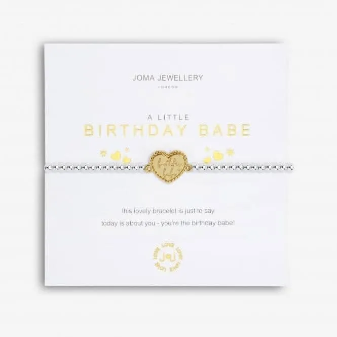 A Little Birthday Babe Bracelet 4962 Joma Jewellery