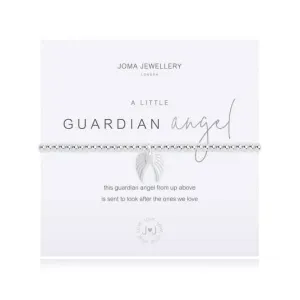A Little Guardian Angel Silver 17.5cm Bracelet 4086 Joma Jewellery
