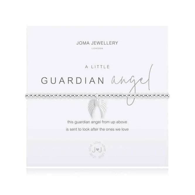 A Little Guardian Angel Silver 17.5cm Bracelet 4086 Joma Jewellery
