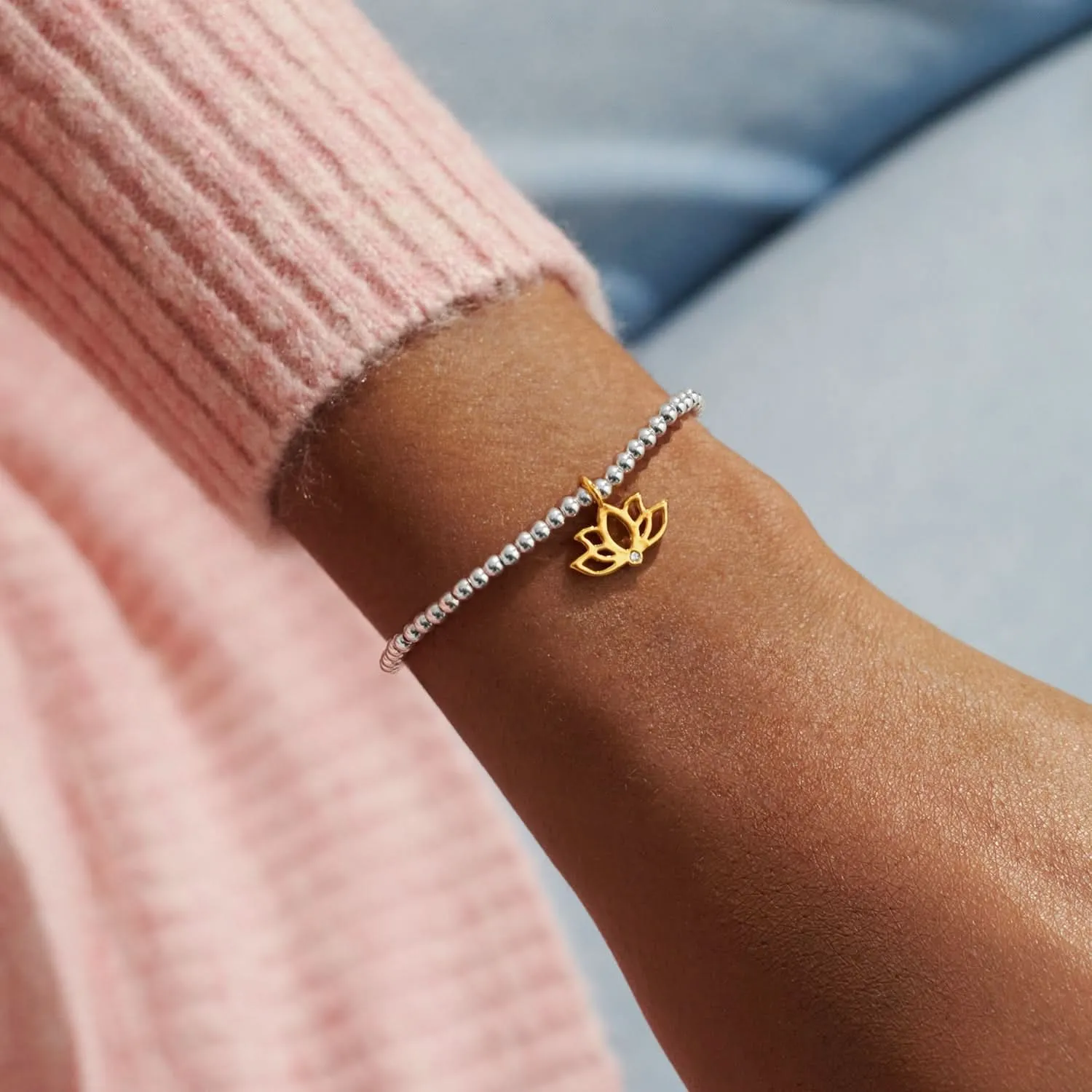 A Little Happy Diwali Silver Gold Plated Bracelet 7627 Joma Jewellery