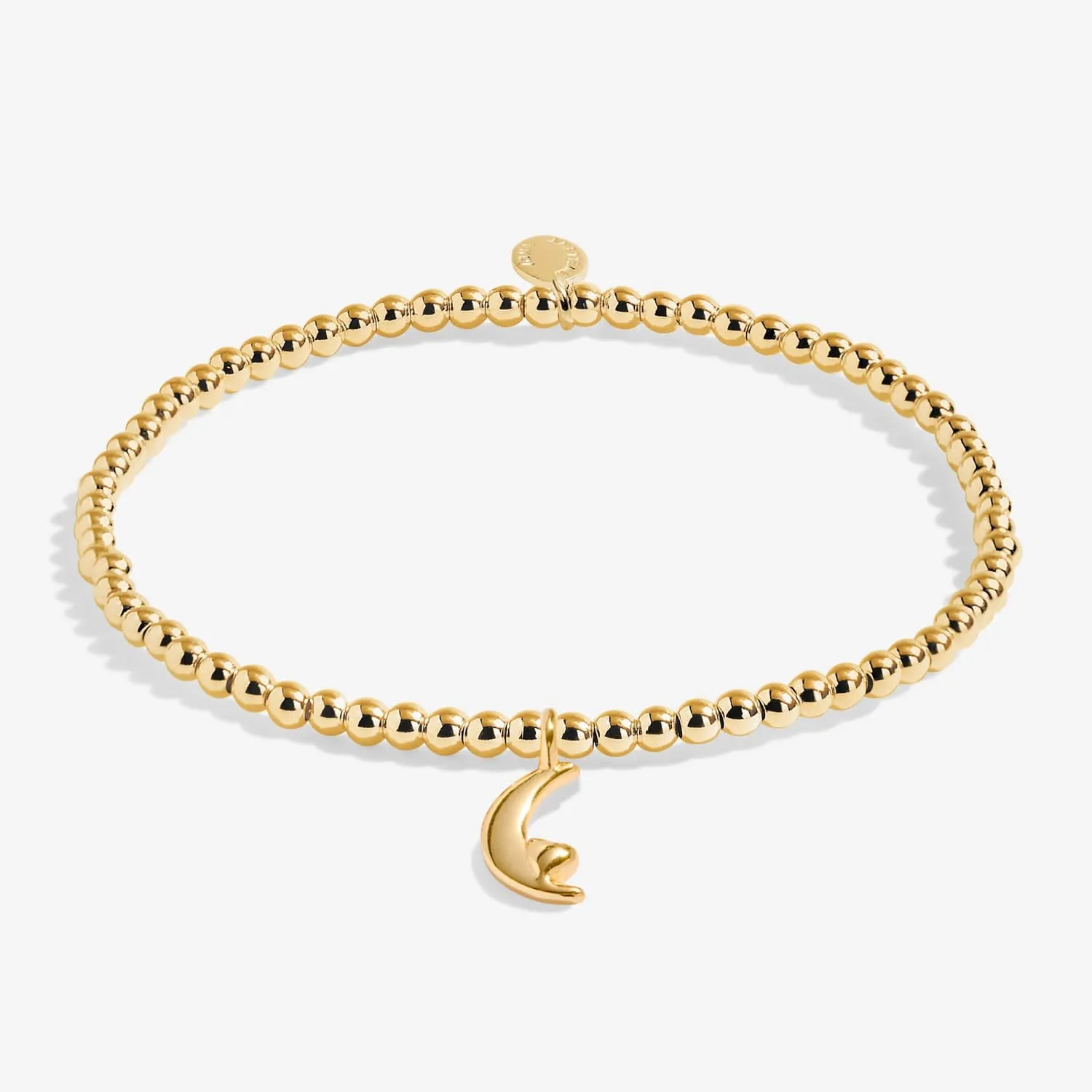 A Little Love You To the Moon & Back Gold Plated Bracelet 8212 Joma Jewellery