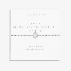 A Little Mind Over Matter Silver Plated 17.5cm Bracelet 7012 Joma Jewellery