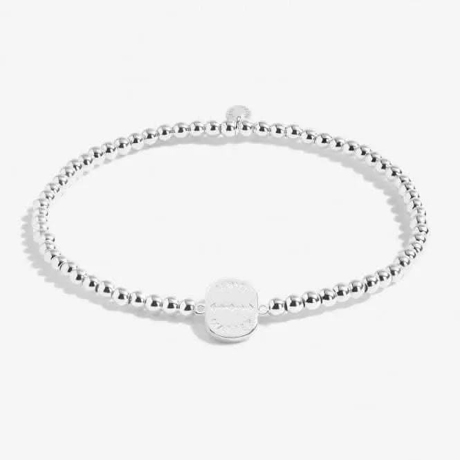 A Little Mind Over Matter Silver Plated 17.5cm Bracelet 7012 Joma Jewellery