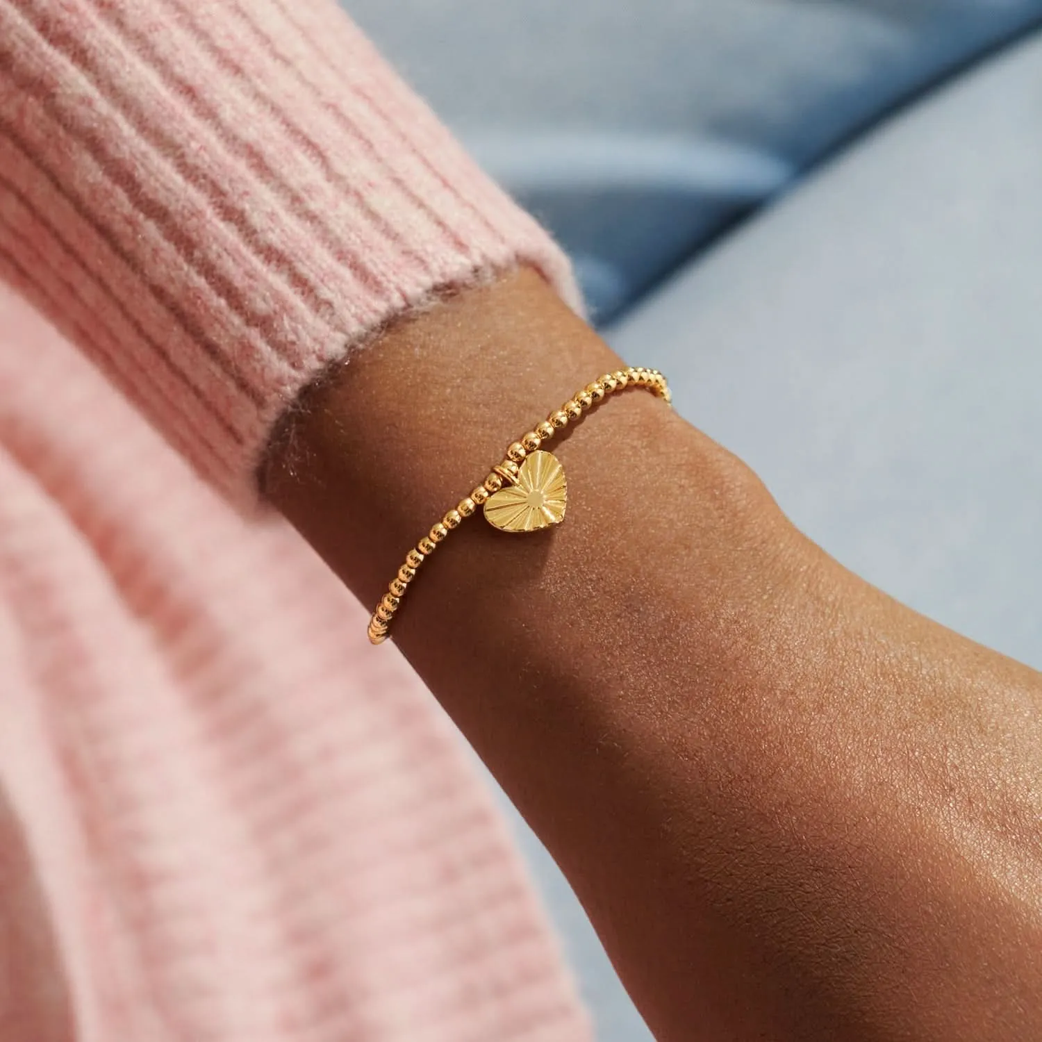 A Little She Believed She Could So She Did Gold Plated Bracelet 7590 Joma Jewellery