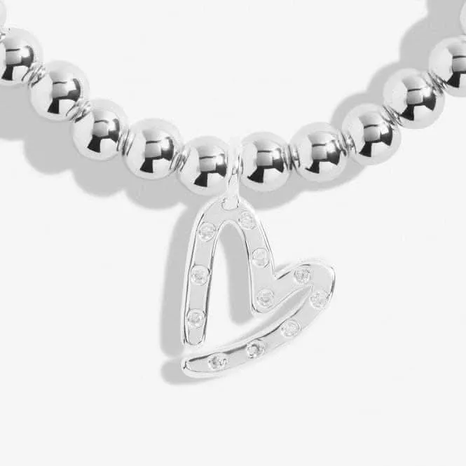 A Little Super Sister Silver Plated 15.5cm Bracelet C717 Joma Jewellery