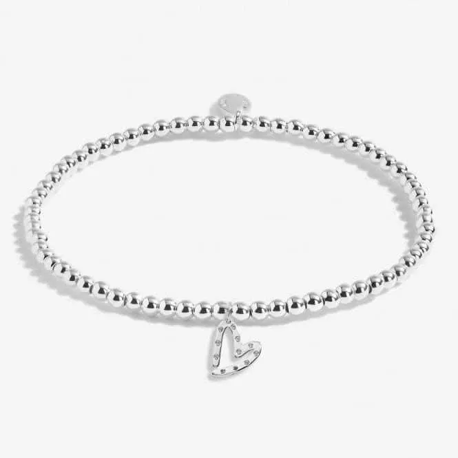 A Little Super Sister Silver Plated 15.5cm Bracelet C717 Joma Jewellery
