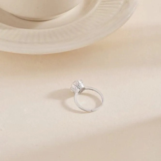 Adjustable Fresh Water Pearl Crown Ring ERLR003 Ania Haie Jewellery