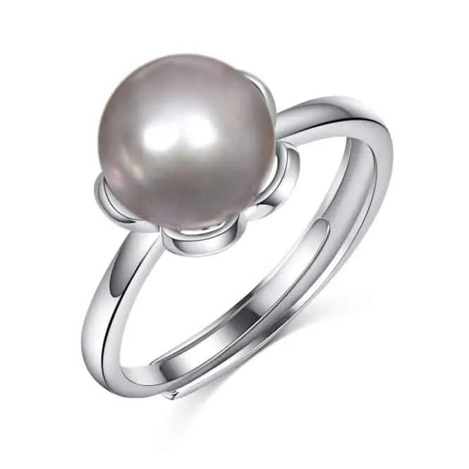Adjustable Fresh Water Pearl Flower Ring ERLR002 Ania Haie Jewellery