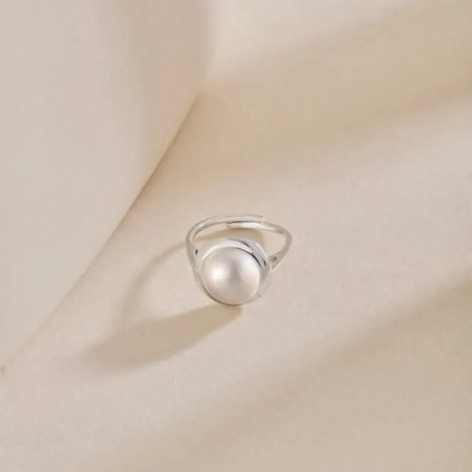 Adjustable Fresh Water Pearl Ring ERLR004 Ania Haie Jewellery