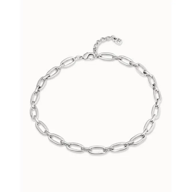 Alien Silver Metal Necklace Unode50 Jewelry And Accessories