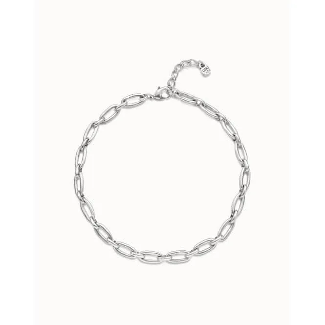 Alien Silver Metal Necklace Unode50 Jewelry And Accessories