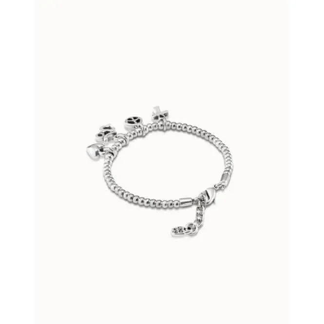 Beliefs Silver Metal Bracelet Unode50 Jewelry And Accessories