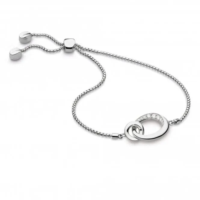 Bevel Cirque Cubic Zirconia Link Toggle Bracelet 7152CZ Kit Heath Jewelry And Accessories