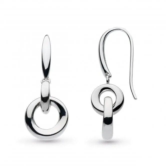 Bevel Cirque Link Drop Earrings 6188RP Kit Heath Jewelry And Accessories