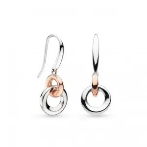 Bevel Cirque Link RP/RG Drop Earrings 6188RG Kit Heath Jewelry And Accessories