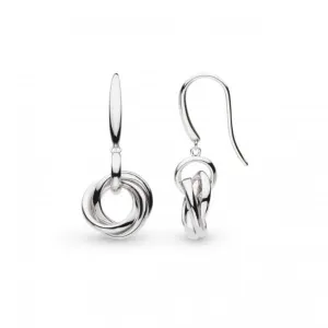 Bevel Trilogy Link Drop Earrings 6169RP Kit Heath Jewelry And Accessories