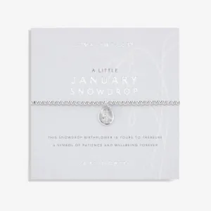 Birthflower A Little 'January' Bracelet 5625 Joma Jewellery
