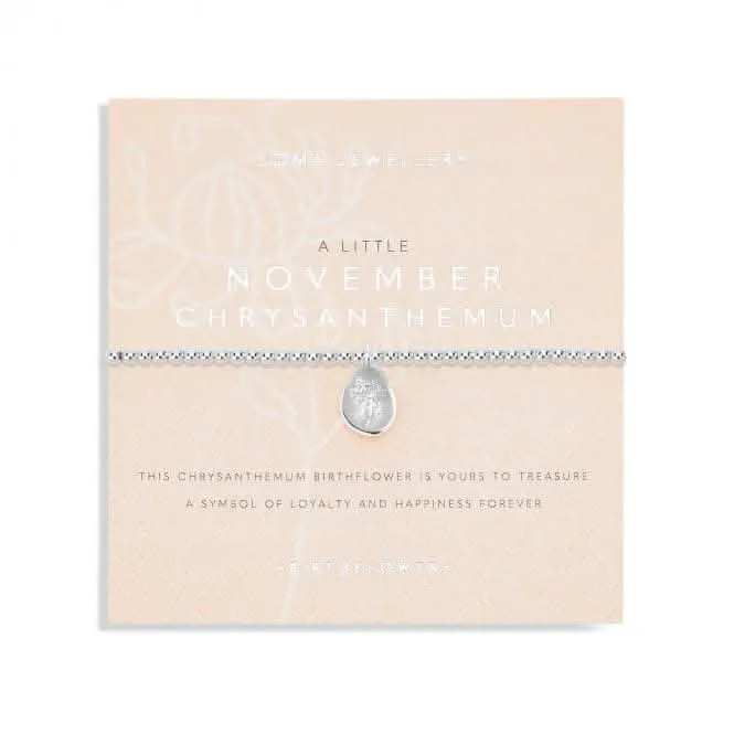 Birthflower A Little 'November' Bracelet 5635 Joma Jewellery