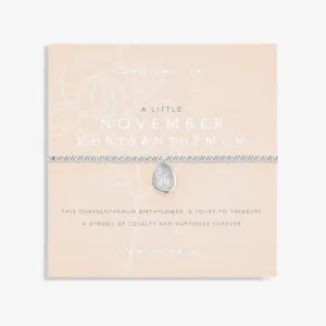 Birthflower A Little 'November' Bracelet 5635 Joma Jewellery