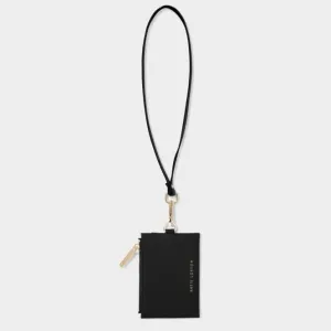 Black Ashley Cardholder With Strap KLB2858 Katie Loxton Jewelry And Accessories