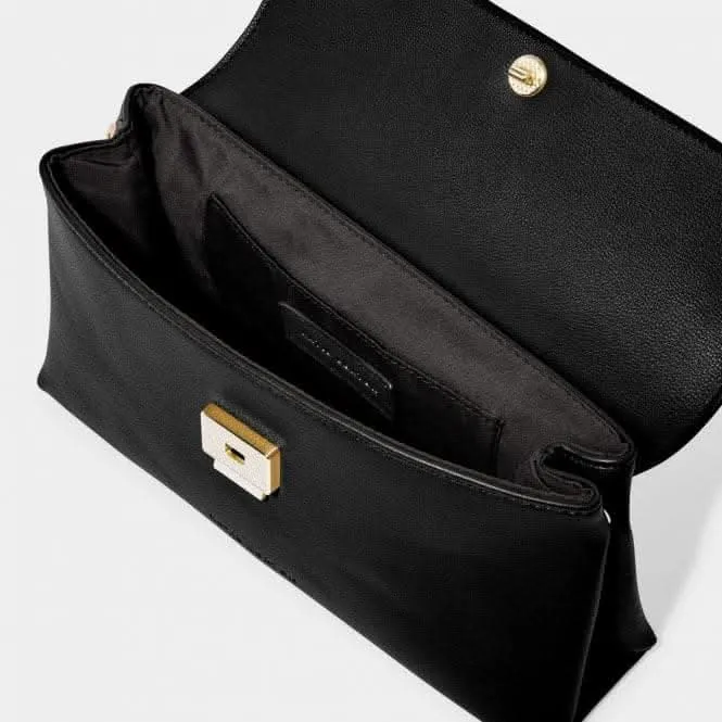 Black Demi Clutch Bag KLB2869 Katie Loxton Jewelry And Accessories