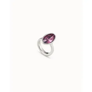 Blossom Purple Faceted Crystal Ring Unode50 Jewelry And Accessories