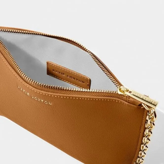 Brown Astrid Clutch KLB3085 Katie Loxton Jewelry And Accessories