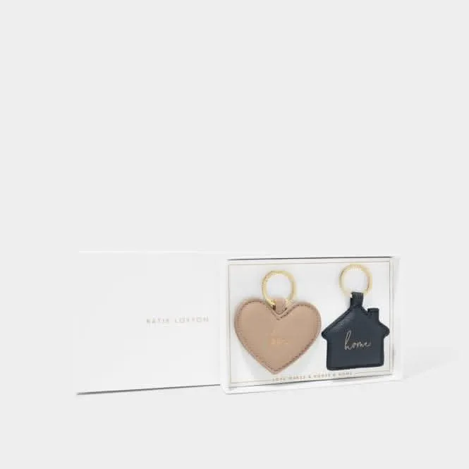 Brown Keyring Set KLB3059 Katie Loxton Jewelry And Accessories