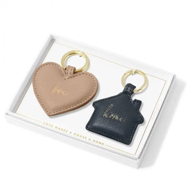 Brown Keyring Set KLB3059 Katie Loxton Jewelry And Accessories
