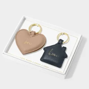 Brown Keyring Set KLB3059 Katie Loxton Jewelry And Accessories