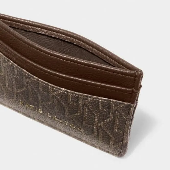 Brown Signature Card Holder KLB2915 Katie Loxton Jewelry And Accessories