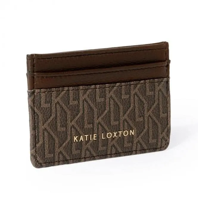 Brown Signature Card Holder KLB2915 Katie Loxton Jewelry And Accessories