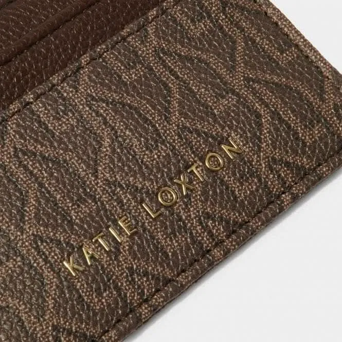 Brown Signature Card Holder KLB2915 Katie Loxton Jewelry And Accessories