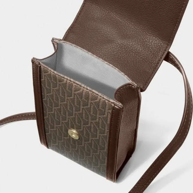 Brown Signature Cell Bag KLB2924 Katie Loxton Jewelry And Accessories