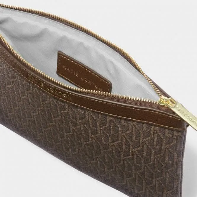 Brown Signature Pouch & Card Holder KLB2919 Katie Loxton Jewelry And Accessories