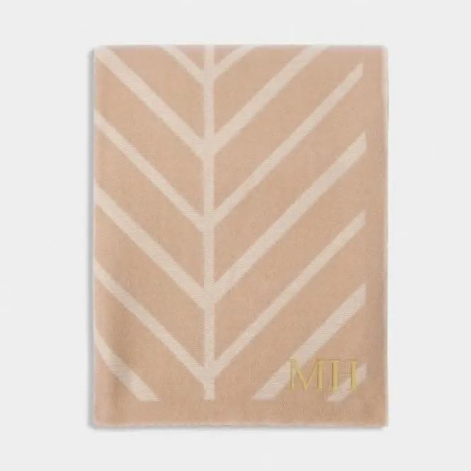 Brown,White Home Blanket KLS548 Katie Loxton Jewelry And Accessories
