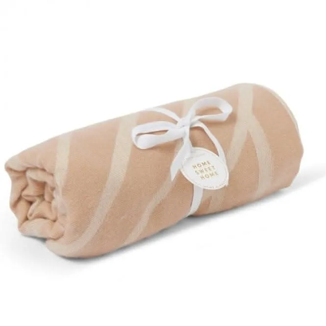 Brown,White Home Blanket KLS548 Katie Loxton Jewelry And Accessories