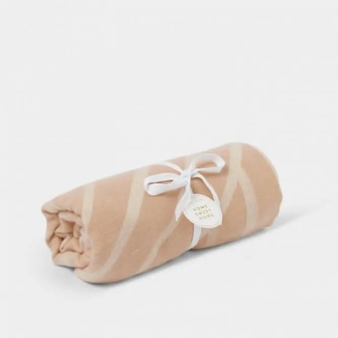 Brown,White Home Blanket KLS548 Katie Loxton Jewelry And Accessories