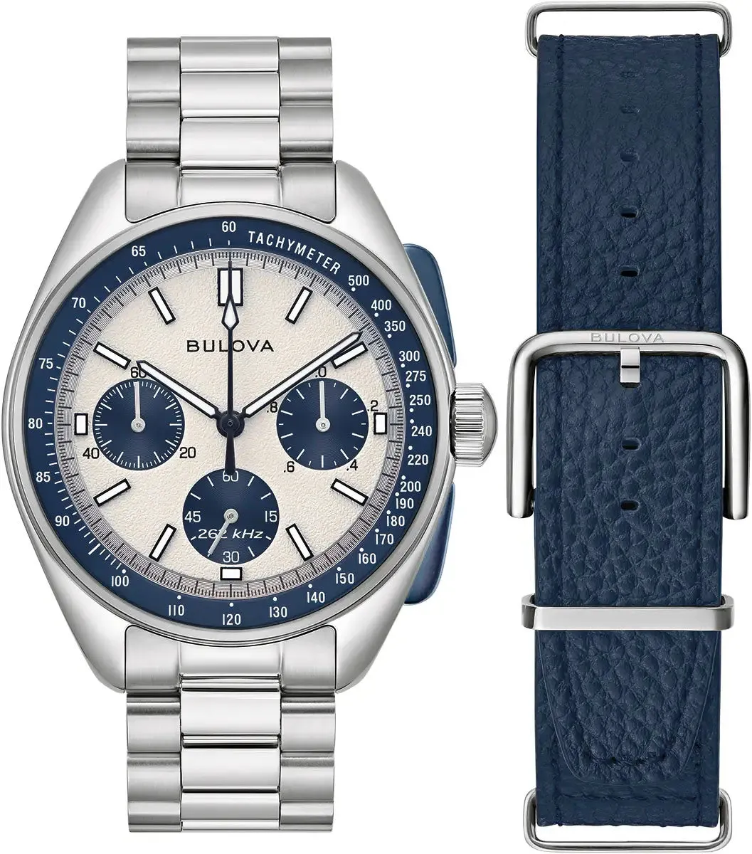Bulova Watches Bulova Lunar Pilot Chronograph Mens Watch